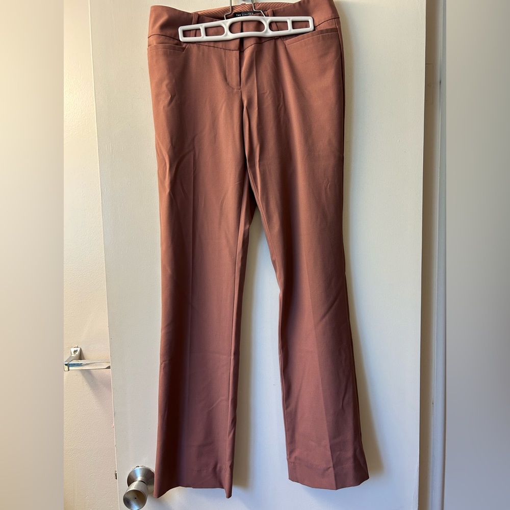 The Limited Drew Collection Bootcut Pants - Mauve Pink